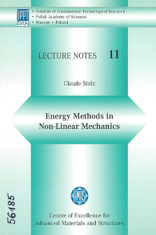 Energy Methods in Non-linear Mechanics
