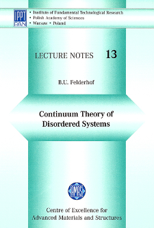 Continuum Theory of Disordered Systems