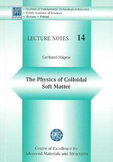 The Physics of Colloidal Soft Matter