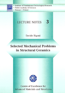 Selected Mechanical Problems in Structural Ceramics